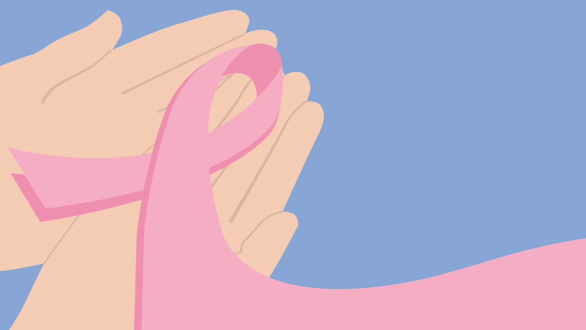 Breast Cancer Awerness illustration